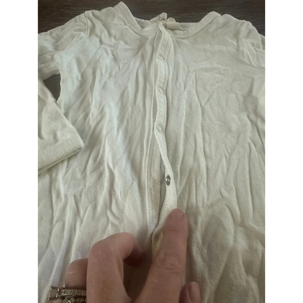 Kyte coverall white 6-12‎ mos Halloween costume base layer tie dye